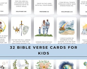 Cartões com versículos bíblicos para crianças: Cartões com versículos bíblicos para educação domiciliar cristã (download em PDF)