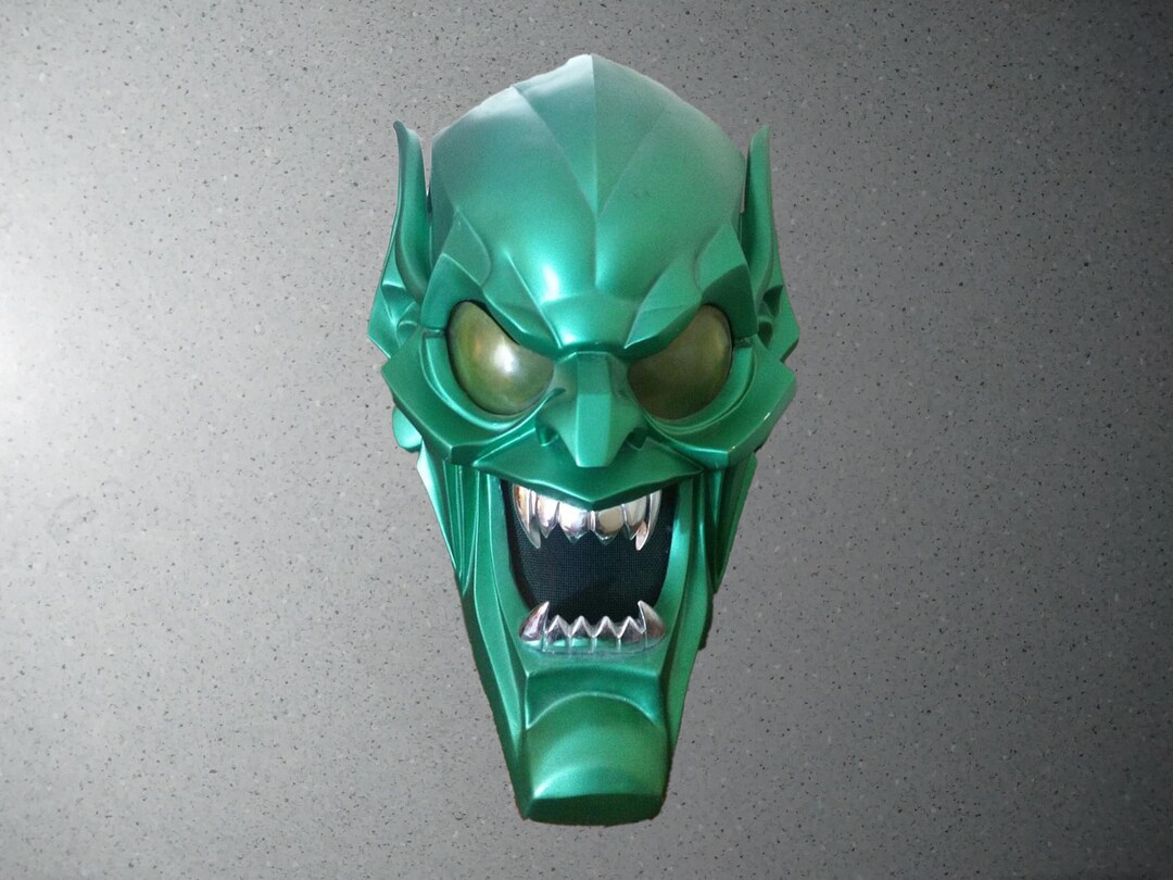 Spiderman Green Goblin Mask Cosplay 3D Printer Fan Art Etsy