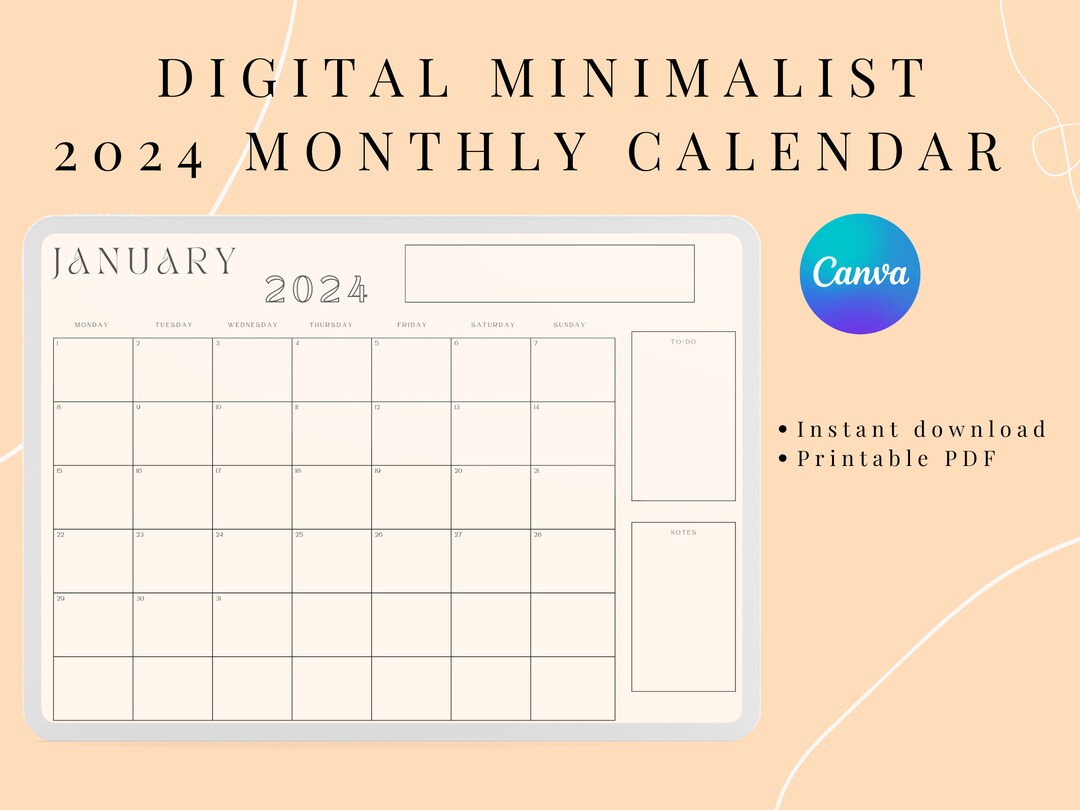 2024-digital-monthly-calendar-to-print-2024-monthly-planner-minimalist