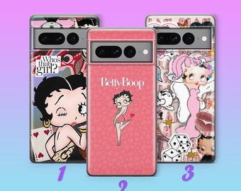 Betty Boop Phone Case Cover For Google Pixel 6 7 8 8A 9 9A 10A 10 Pro XL Cartoon Character Beautiful Animated Girl Vintage Classic B7