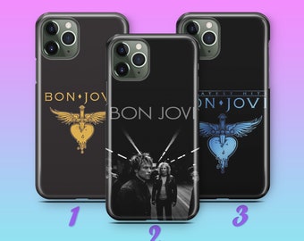 Jon Bon Jovi 8 Phone Case Cover For Apple iPhone 11 12 13 14 15 PRO PLuS MiNI MAX Models American Rock Band USA Rock Group Classic Rock Roll