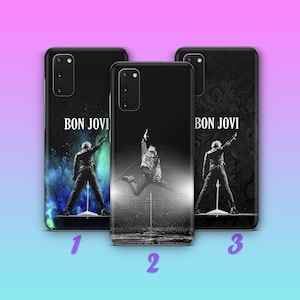 Jon Bon Jovi 6 携帯ケースカバー Samsung Galaxy S20 S21 S22 S23 S24 FE S25 Plus Ultra モデル用 アメリカンロックバンド USA ロックグループ クラシック