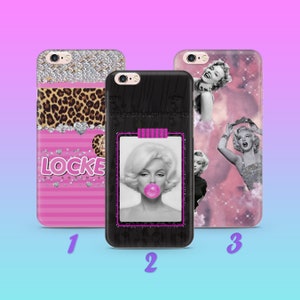 Marilyn Monroe 8 Phone Case Cover For Apple iPhone 5 SE 2020 2022 6 7 8 X Xs XR MaX PLuS Models Icon Blonde Bombshell Beauty Norma Jeane