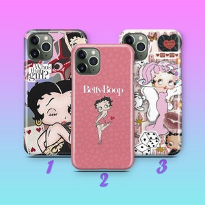 Betty Boop 7 Phone Case Cover voor Apple iPhone 11 12 13 14 15 16 PRO PLus Mini MAX Model stripfiguur mooi geanimeerd meisje vintage