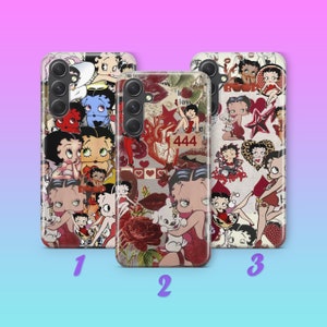 Betty Boop 3 Telefoon Case Cover Voor Samsung A13 A14 A15 A16 A25 A26 A33 A34 A35 A36 A53 A54 A55 A56 A72 A73 + Meer Modellen Stripfiguur