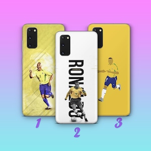 Ronaldo Nazario 8 Telefoon Case Cover Voor Samsung Galaxy S20 S21 S22 S23 S24 FE S25 Plus Ultra Model Voetballer Braziliaanse voetbal Luis Lima