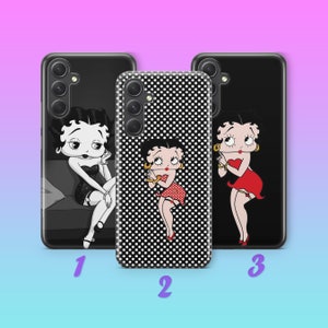Betty Boop 8 Telefoon Case Cover Voor Samsung A13 A14 A15 A16 A25 A26 A33 A34 A35 A36 A53 A54 A55 A56 A72 A73 + Meer Modellen Stripfiguur