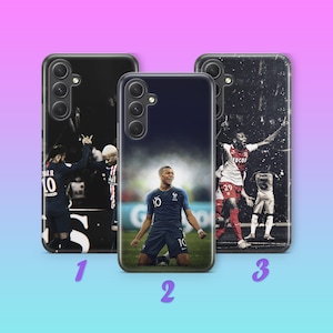 Kylian Mbappe 6 Phone Case Cover For Samsung A13 A14 A15 A16 A25 A26 A33 A34 A35 A36 A53 A54 A55 A56 A72 A73 + More Models Football