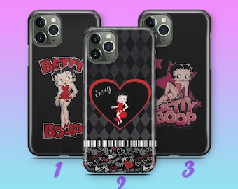 Betty Boop 2 Phone Case For Apple iPhone 11 12 13 14 15 16 17 e Air PRO Plus Mini Max Cartoon Character Beautiful Animated Girl Vintage