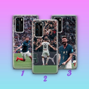 Olivier Giroud 5 housse de téléphone pour huawei P9 P10 P20 P30 P40 Lite PRO Plus LG G5 G6 modèles joueur de football football français Jonathan Giroud image 1