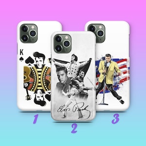 Elvis Presley 7 Phone Case Cover For Apple iPhone 11 12 13 14 15 16 PRO PLuS MiNI MAX Model USA American King of Rock and Roll Music Popular