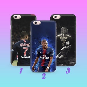 Kylian Mbappe 4 Handytasche Hülle Für Apple iPhone 5 SE 2020 2022 6 7 8 X Xs XR MaX PLUS Modell Fußball Französisches Fußballspiel Mbappé Lottin