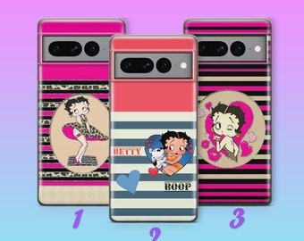 Betty Boop Phone Case Cover For Google Pixel 6 7 8 8A 9 9A 10A 10 Pro XL Cartoon Character Beautiful Animated Girl Vintage Classic B9