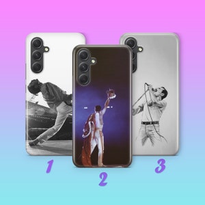Freddie Mercury 9 housse de téléphone pour samsung A13 A14 A15 A16 A25 A26 A33 A34 A35 A36 A53 A54 A55 A56 A72 A73 + d'autres modèles chanteuse britannique