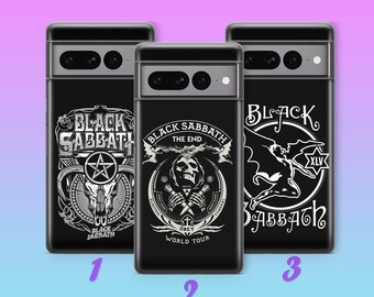 Black Sabbath Phone Case Cover For Google Pixel 6 7 8 8A 9 9A 10A 10 Pro XL English Heavy Metal Band From UK Rock Music Band B5