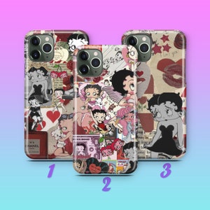 Betty Boop 4 Telefoon Case Cover Voor Apple iPhone 11 12 13 14 15 16 PRO Plus Mini MAX Model Stripfiguur Mooi geanimeerd meisje vintage