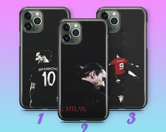 Zlatan Ibrahimovic 2 Phone Case For Apple iPhone 11 12 13 14 15 16 17 e Air PRO Plus Mini Max Football Player Swedish Soccer Team Game