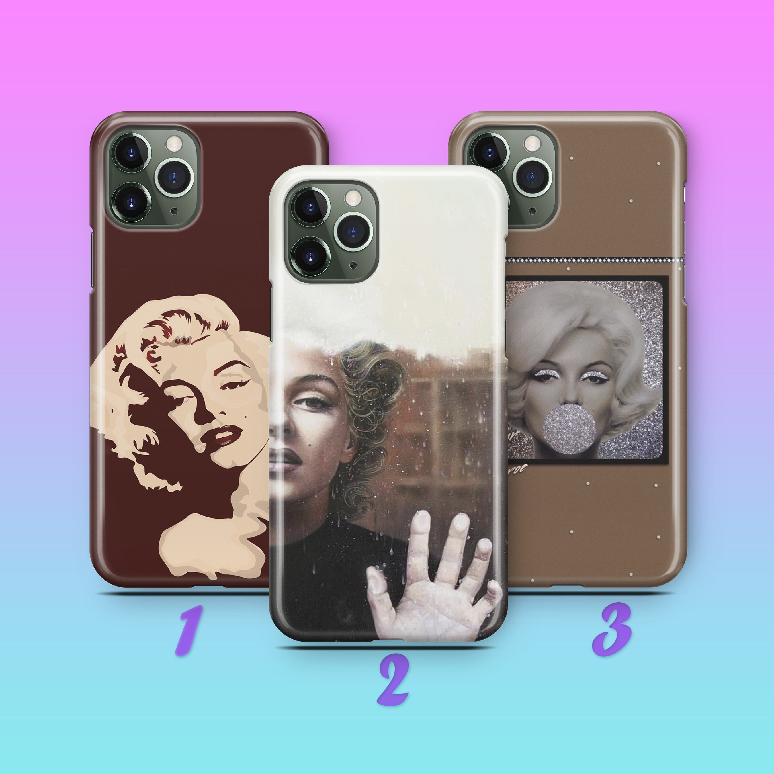 마릴린 먼로 4 애플 아이폰용 전화 케이스 커버 11 12 13 14 15 프로 플러스 미니 맥스 모델 아이콘 금발 폭탄주 뷰티  스탠다드 노마 진-Freehip.co.kr