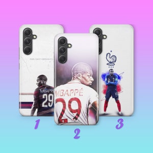 Kylian Mbappe 3 Phone Case Cover For Samsung A13 A14 A15 A16 A25 A26 A33 A34 A35 A36 A53 A54 A55 A56 A72 A73 + More Models Football