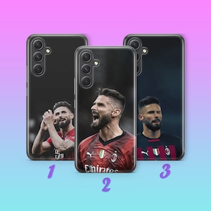 Olivier Giroud 1 Phone Case Cover For Samsung A13 A14 A15 A16 A25 A26 A33 A34 A35 A36 A53 A54 A55 A56 A72 A73 + More Models Football Soccer