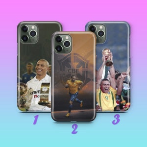 Ronaldo Nazario 6 Phone Case Cover For Apple iPhone 11 12 13 14 15 16 PRO PLuS MiNI MAX Model Football Player Brazilian Soccer Luis de Lima