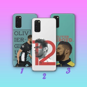 Olivier Giroud 2 Telefoon Case Cover Voor Samsung Galaxy S20 S21 S22 S23 S24 FE S25 Plus Ultra Model Voetballer Voetbal Jonathan Giroud
