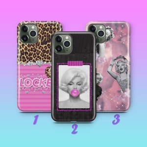 Marilyn Monroe 8 Phone Case Cover For Apple iPhone 11 12 13 14 15 16 PRO PLuS MiNI MAX Models Blonde Bombshell Beauty Standard Norma Jeane