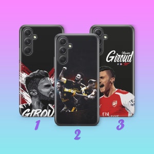 Olivier Giroud 8 Phone Case Cover For Samsung A13 A14 A15 A16 A25 A26 A33 A34 A35 A36 A53 A54 A55 A56 A72 A73 + More Models Football Soccer