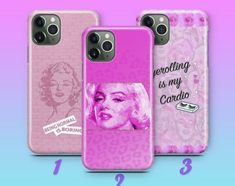 Marilyn Monroe Phone Case For Apple iPhone 11 12 13 14 15 16 17 e Air PRO Plus Mini Maxs Blonde Bombshell Beauty Standard Norma Jeane B2