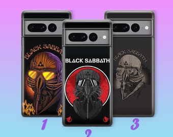 Black Sabbath Phone Case Cover For Google Pixel 6 7 8 8A 9 9A 10A 10 Pro XL English Heavy Metal Band From UK Rock Music Band B3