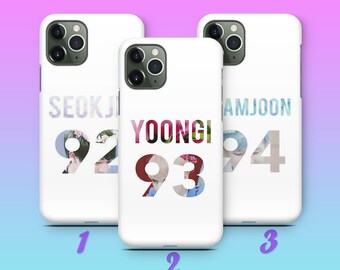 K-Pop 1 Phone Case Cover For Apple iPhone 11 12 13 14 15 PRO PLuS MiNI MAX Models K Pop KPop Korean Pop Music Popular Music Boy Band JPop