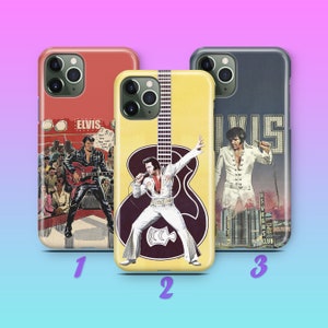 Elvis Presley 8 Phone Case Cover For Apple iPhone 11 12 13 14 15 16 PRO PLuS MiNI MAX Model USA American King of Rock and Roll Music Popular