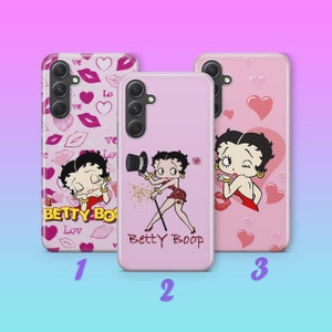 Betty Boop 1 Telefoon Case Cover Voor Samsung A13 A14 A15 A16 A25 A26 A33 A34 A35 A36 A53 A54 A55 A56 A72 A73 + Meer Modellen Stripfiguur