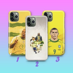 Ronaldo Nazario 2 Phone Case Cover For Apple iPhone 11 12 13 14 15 16 PRO PLuS MiNI MAX Model Football Player Brazilian Soccer Luis de Lima