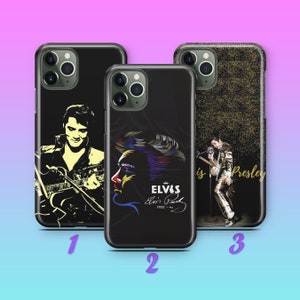 Elvis Presley 4 Phone Case Cover For Apple iPhone 11 12 13 14 15 16 PRO PLuS MiNI MAX Model USA American King of Rock and Roll Music Popular
