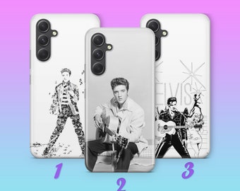 Elvis Presley 2 Phone Case Cover For Samsung A12 A13 A14 A15 A25 A32 A33 A34 A52 A53 A54 A72 A73 A50 A70 A31 A51 A71 Model USA Rock Music
