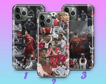 Cristiano Ronaldo 6 Handyhülle Hülle für Apple iPhone 11 12 13 14 15 PRO PLUS MiNI MAX Modelle Fußballspieler Santos Aveiro Worlds Gratest