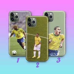 Ronaldo Nazario 7 Phone Case Cover For Apple iPhone 11 12 13 14 15 16 PRO PLuS MiNI MAX Model Football Player Brazilian Soccer Luis de Lima