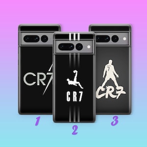 Cristiano Ronaldo 5 Phone Case Cover For Google Pixel 6 7 7A 8 8A 9 Pro XL Model Football Player Santos Aveiro Worlds Gratest