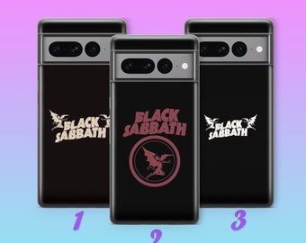 Black Sabbath Phone Case Cover For Google Pixel 6 7 8 8A 9 9A 10A 10 Pro XL English Heavy Metal Band From UK Rock Music Band B6