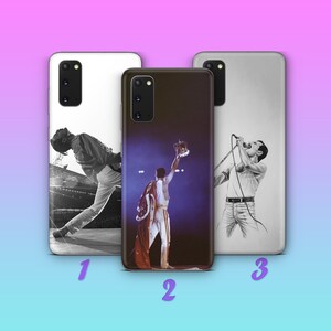 Funda de teléfono Freddie Mercury 9 para Samsung Galaxy S20, S21, S22, S23, S24 FE, S25 Plus Ultra, modelo de cantante británico, canción pop inglesa, música rock.