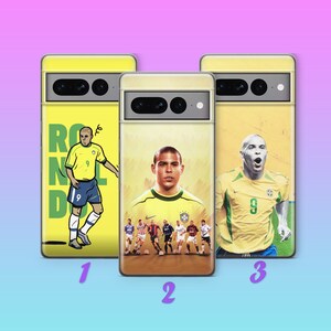 Ronaldo Nazario 1 Phone Case Cover For Google Pixel 6 7 8 8A 9 9A 10A 10 Pro XL Football Player Brazilian Soccer Luis de Lima