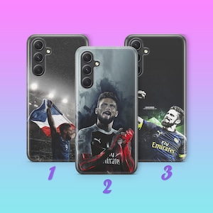 Olivier Giroud 9 Phone Case Cover For Samsung A13 A14 A15 A16 A25 A26 A33 A34 A35 A36 A53 A54 A55 A56 A72 A73 + More Models Football Soccer