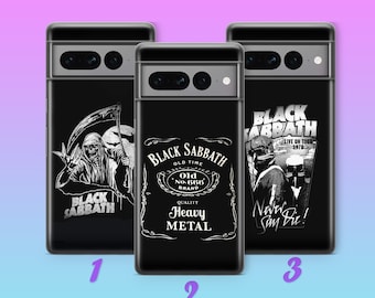 Black Sabbath Phone Case Cover For Google Pixel 6 7 8 8A 9 9A 10A 10 Pro XL English Heavy Metal Band From UK Rock Music Band B8