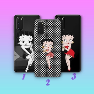 Betty Boop 8 Handytasche Hülle Für Samsung Galaxy S20 S21 S22 S23 S24 FE S25 Plus Ultra Modelle Cartoon Charakter Schöne Animierter Vintage