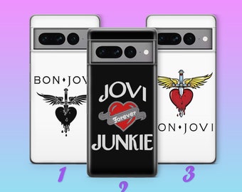 Jon Bon Jovi Phone Case Cover For Google Pixel 6 7 8 8A 9 9A 10A 10 Pro XL American Rock Band USA Rock Group Classic Rock n Roll B5