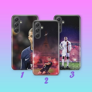 Kylian Mbappe 9 Phone Case Cover For Samsung A13 A14 A15 A16 A25 A26 A33 A34 A35 A36 A53 A54 A55 A56 A72 A73 + More Models Football