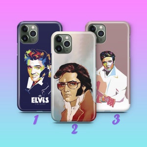 Elvis Presley 6 Phone Case Cover For Apple iPhone 11 12 13 14 15 16 PRO PLuS MiNI MAX Model USA American King of Rock and Roll Music Popular