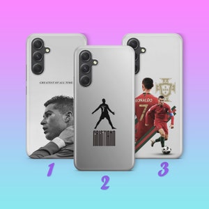 Cristiano Ronaldo 4 Phone Case Cover For Samsung A13 A14 A15 A16 A25 A26 A33 A34 A35 A36 A53 A54 A55 A56 A72 A73 + More Models Football