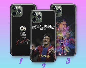 Ronaldinho Phone Case For Apple iPhone 11 12 13 14 15 16 17 e Air PRO Plus Mini Max Football Player Brazilian Soccer Team Ronaldo Gaucho B2